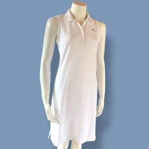 Tommy Bahama Cotton Pique Sleeveless Polo Dress XS